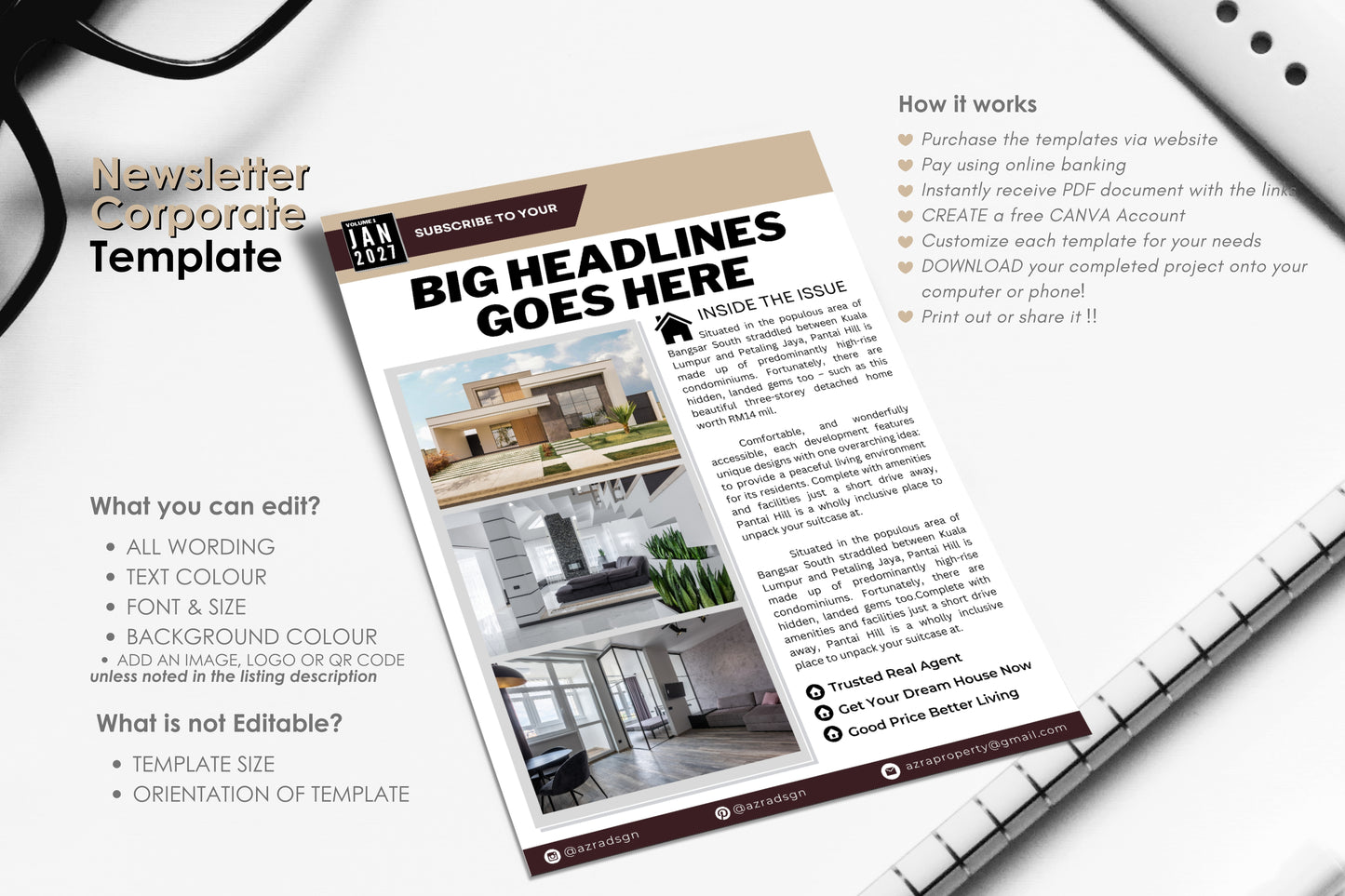 Company newsletter ideas NC03