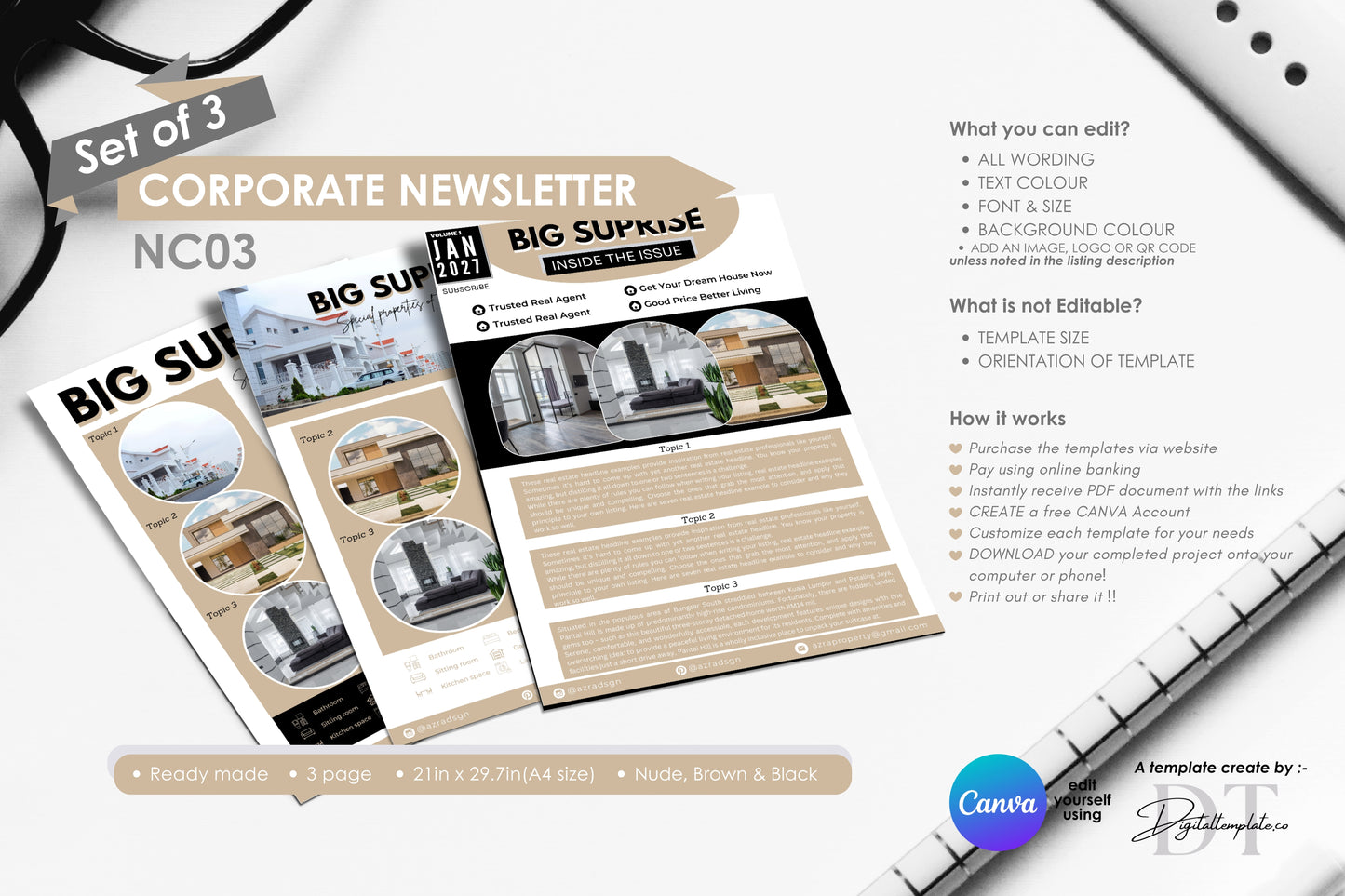 Company newsletter ideas NC03